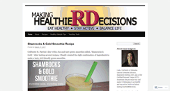 Desktop Screenshot of makinghealthierdecisions.com